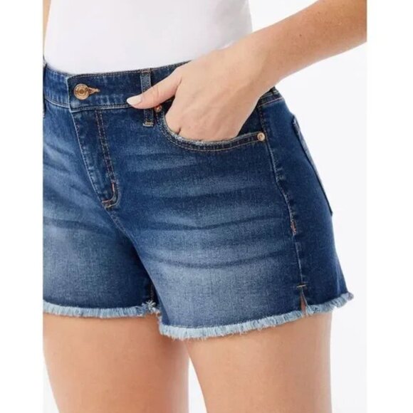 SOFIA JEANS by Sofia Vergara CHI Stretch Denim Jeans Shorts Size 8 - Picture 10 of 10